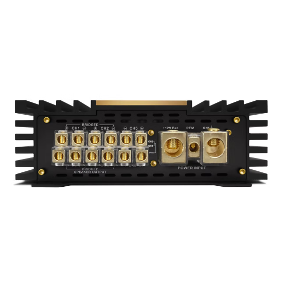 ZAPCO Z-150.6 AP 6-kanałowy wzmacniacz klasy AB klasy audiofilskiej 6-kanałowy wzmacniacz audiofilski klasy A/AB, moc przy 4Ω: 6 x 150 W